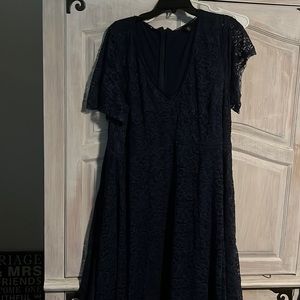 Torrid blue dress.  No longer fit.